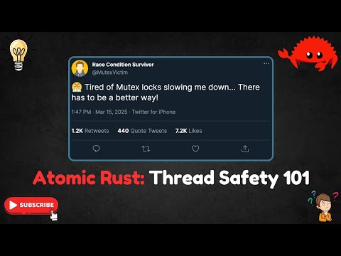 Atomic Types in Rust: Thread Safety Without Locks! 🚀🦀