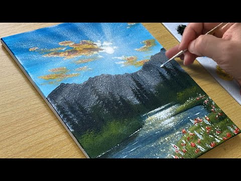 Spring Painting / Acrylic Painting for Beginners