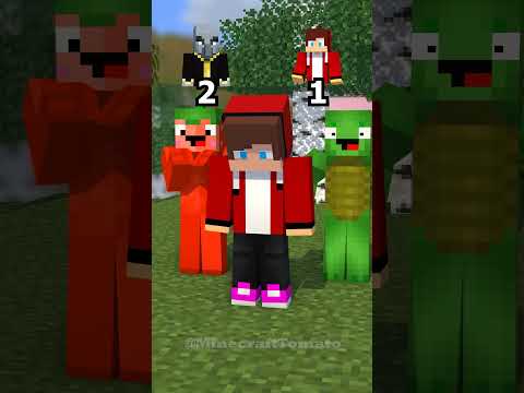 Team Maizen vs Illager Team Mob Battle 😠- MAIZEN Minecraft Animation #shorts