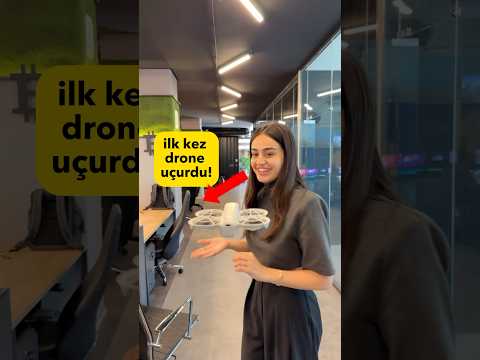 İlk kez drone uçuruyor 🚀🤣