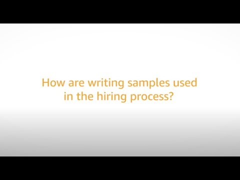 Amazon Culture: Writing Samples in Hiring - YouTube