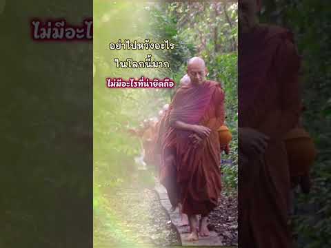 โลกนี้ไม่มีอะไรที่น่ายึดถือ อย่าไปหวังอะไรมาก |ฟังธรรมะ|พุทธวจน|ธรรมวินัยจากพุทธโอษฐ์