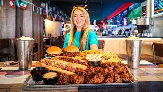 "That Platter Serves Four People.." | The Route 66 Ultimate Food Challenge