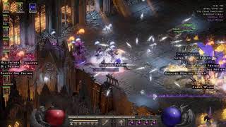Diablo II Resurrected | Bow Warlock/Double Throw Barb Magic Finding 6 | [Ladder Season 14]