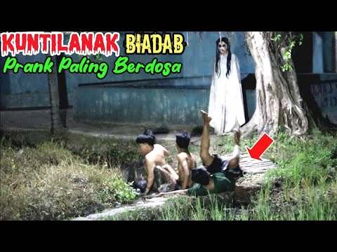 Kuntilanak Paling Biadab || Spesial Terlucu Dijamin Bikin Ngakak 🤣🤣 || Funny Ghost Prank