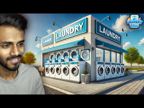 I BOUGHT NEW WASHING MACHINES FOR MY LAUNDRY STORE | LAUNDRY STORE SIMULATOR #5