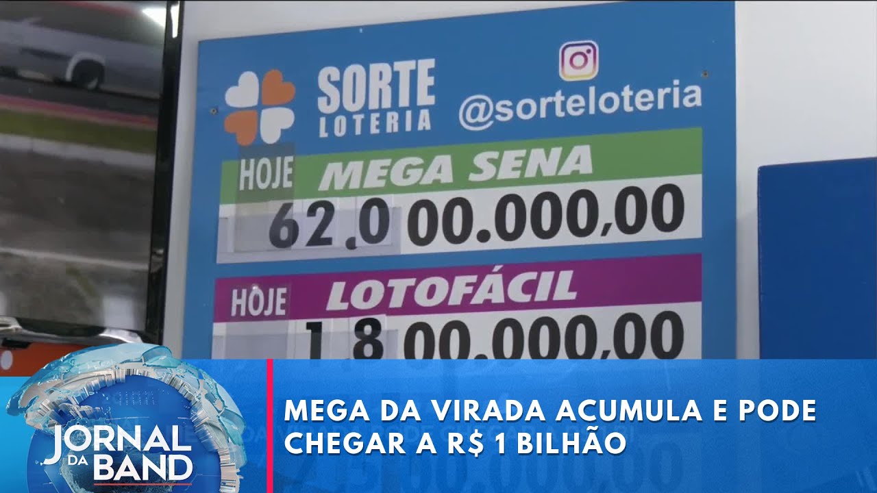 Mega da Virada pode chegar a R$ 1 bilhão entenda | Jornal da Band