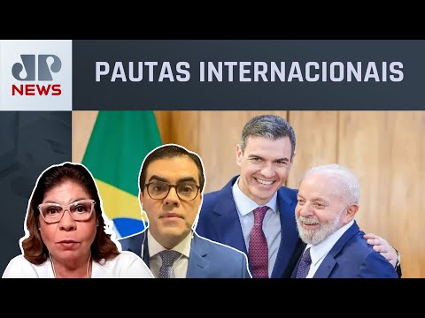 Lula recebe presidente espanhol Pedro Sánchez; Dora Kramer e Cristiano Vilela comentam