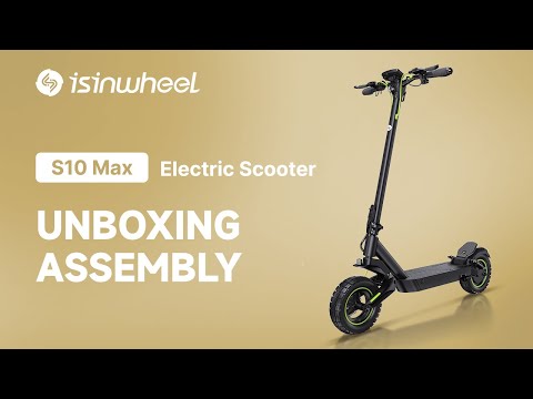 Unboxing | isinwheel S10Max | 1000W High End Commuting Electric Scooter