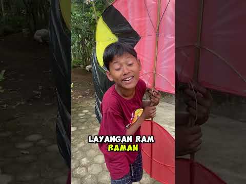 Layangan ram raman dibuang#shorts #minivlog #bocilwargads #maspreman