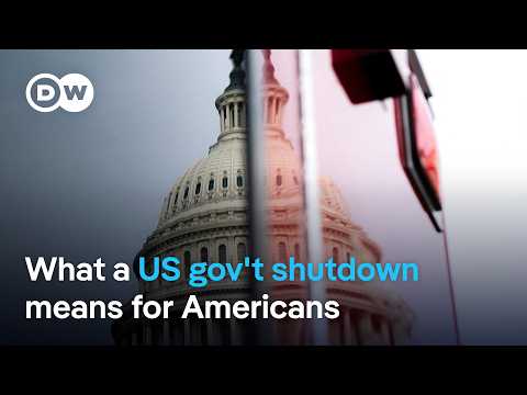 YouTube video thumbnail: How a US Government Shutdown Might Affect Ordinary Americans