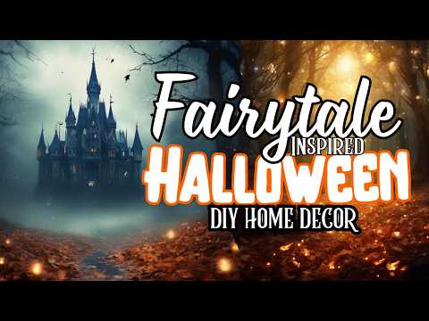 MAGICALLY MOODY Dollar Tree Halloween DIYS! HALLOWEEN CRAFTS | 4K