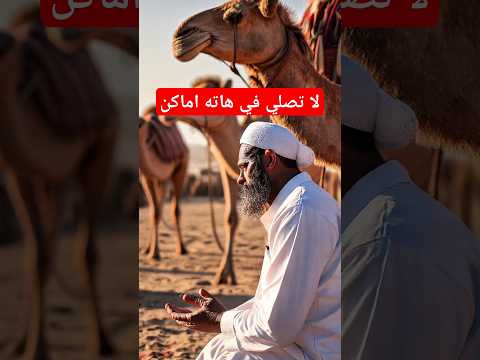 ثلاث أماكن لا تصلي بها لانو صلاتك رح تكون باطلة
