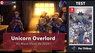 Vido-Test : [TEST] UNICORN OVERLORD sur Nintendo Switch, PS5 & XBOX !