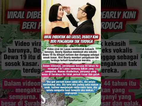 Pengakuan Dearly Di Bent4k Ari lasso #beritaartisterbaru #trendingshorts