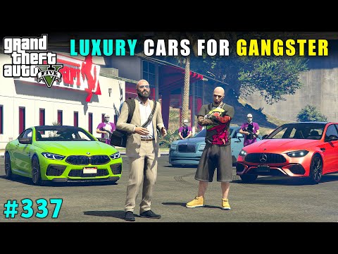 MICHAEL PURCHASED MOST EXPENSIVE CARS TO GIFT GANGSTER | GTA V GAMEPLAY #337 | GTA 5