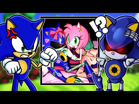 Sonic e Metal Sonic REAGEM as IMAGENS DO SONIC 3