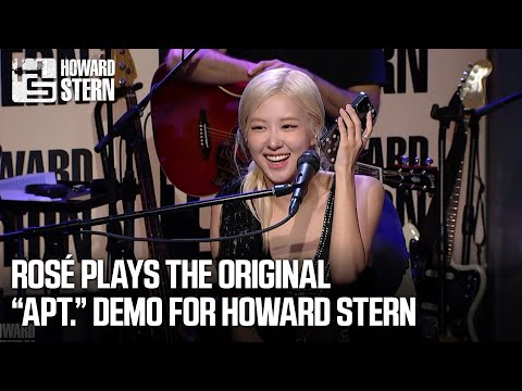 Rosé Plays Original “APT.” Demo and Shares How Bruno Mars Helped Make the Song a Hit