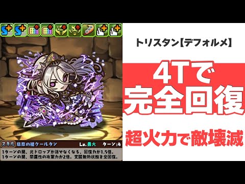 42億Wカンスト！最強スキル！トリスタンはサブとして完璧です！イナ×徳川で多次元攻略！【パズドラ】