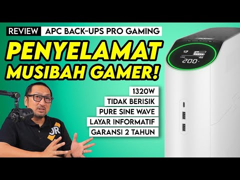 Mati Listrik Tetap Bisa Gaming Lama, Kok Bisa?: Review APC Back-UPS Pro Gaming