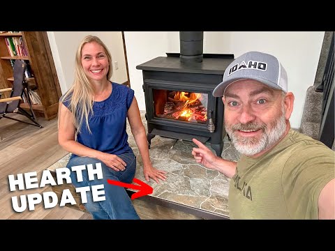 EPIC Wood Stove Hearth Pad Renovation