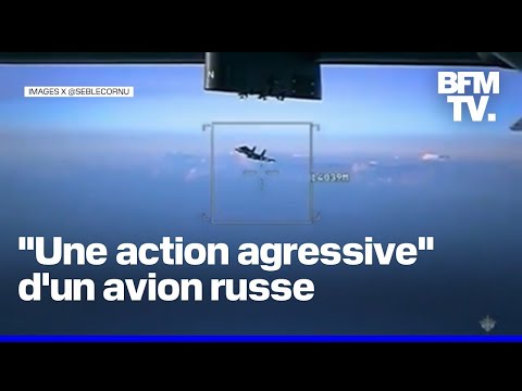 Ukraine: la France dénonce "l'action agressive" d'un avion russe contre un drone français