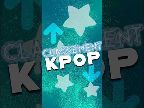Vidéo CLASSEMENT KPOP  JUILLET 2025 #1