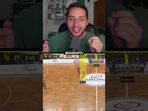O DRIBLE NO FUTSAL DESMONTA TUDO, O GOL DO TÍTULO DO JARAGUÁ!!