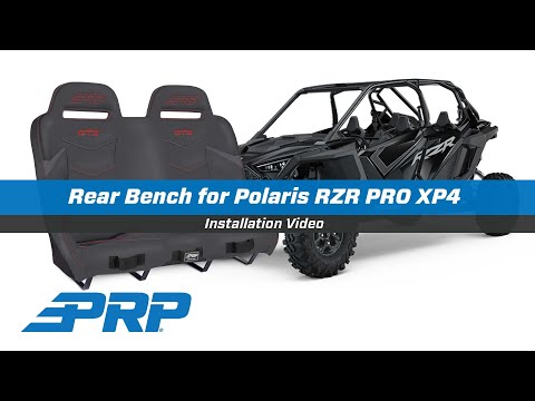 PRP Rear Bench for Polaris RZR PRO XP4 Install Video