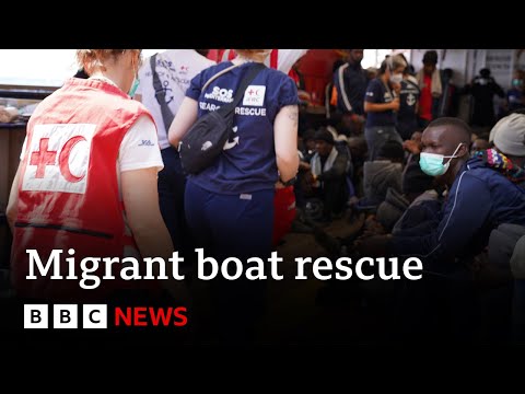 European Migrant Crisis: The teenagers risking it all to cross the Med - BBC News