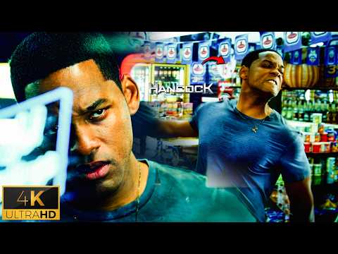 Will Smith's Insane Wall Smash Scene | Hancock