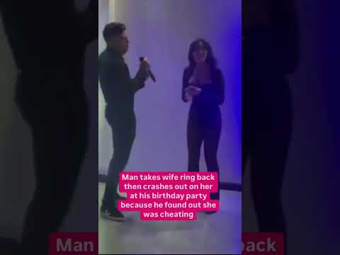 Guy takes his ring back ๐ #a1hiphop