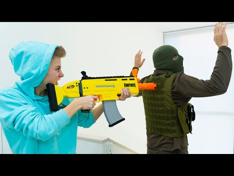 Nerf GUN.ЖЁСТКАЯ расправа.Снял 19 БАНДЮГАНОВ...