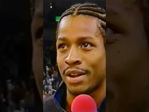 Allen Iverson feels happy being accepted by fans to become an All Star (2000)