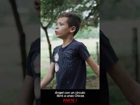 Ángel con un circulo libró a unas Chicas #reflexiones #historiasdereflexion #pensamientos