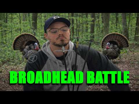 Top 3 Turkey D-CAP Broadheads TESTED!!! Beast, G5 Dirty Bird, Magnus Bullhead