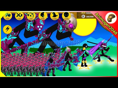 NEW VAMPIRE SHADOWRATH, XIPHOS, GRIFFON, FINAL BOSS x9999 Army | Stick War Legacy Mod | Animugen2048