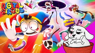 Huntleo reacciona a "THE AMAZING DIGITAL CIRCUS - Ep: Sin título"