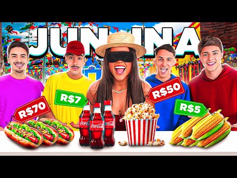 TODA COMIDA DE FESTA JUNINA QUE VOCÊ COMER EU VOU PAGAR!!! (ÀS CEGAS)