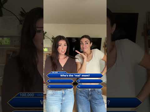 Who’s the real mom? 🤔 #twomomfamily #queerparenting #lgbtqparenting