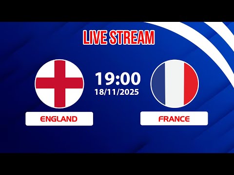 🔴 England vs France | A missed strike, a man’s tear