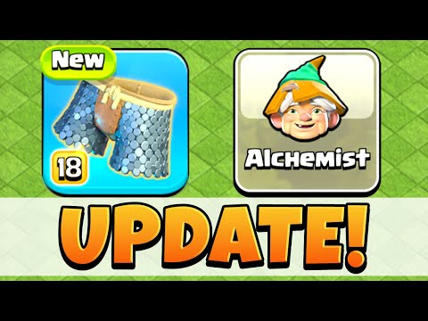 NEW Alchemist & Metal Pants Hero Equipment! | Clash of Clans Update