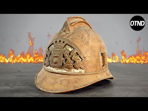 1895 Firefighter Helmet Restoration