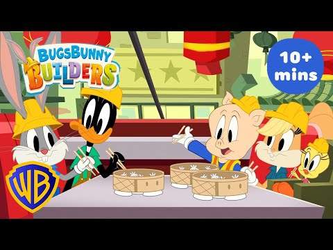 Bugs Bunny Builders | Happy Lunar New Year! 🧧🥟 | Cartoon Compilation | WB Kids​