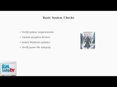 How to Fix Assassin’s Creed Rogue Crashing 2025 – Full PC & Console Troubleshooting