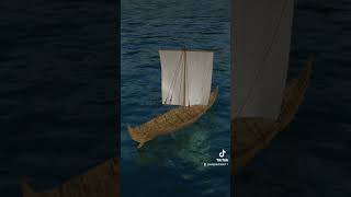 Viking boat.       #animation #3danimation #viking #boat #render #3D #blender