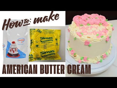 How to make a perfect ABC, butter cream