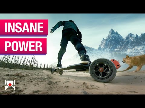 The Most Powerful Electric Skateboard Today (2-in-1 All-Terrain Category)