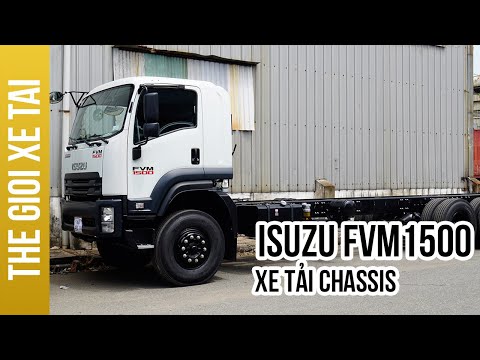 Xe tải Isuzu Fvm34WE4 14.5 tấn thùng kín dài 9m3