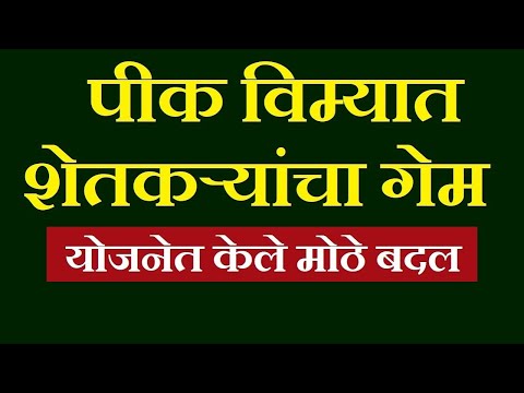 पिक विमा योजनेत केले मोठे बदल 2025 | pikvima yojna update maharashtra | kharip pik vima navin niyam